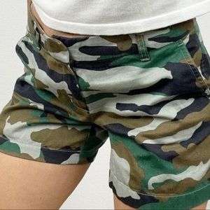 J Crew camo shorts
